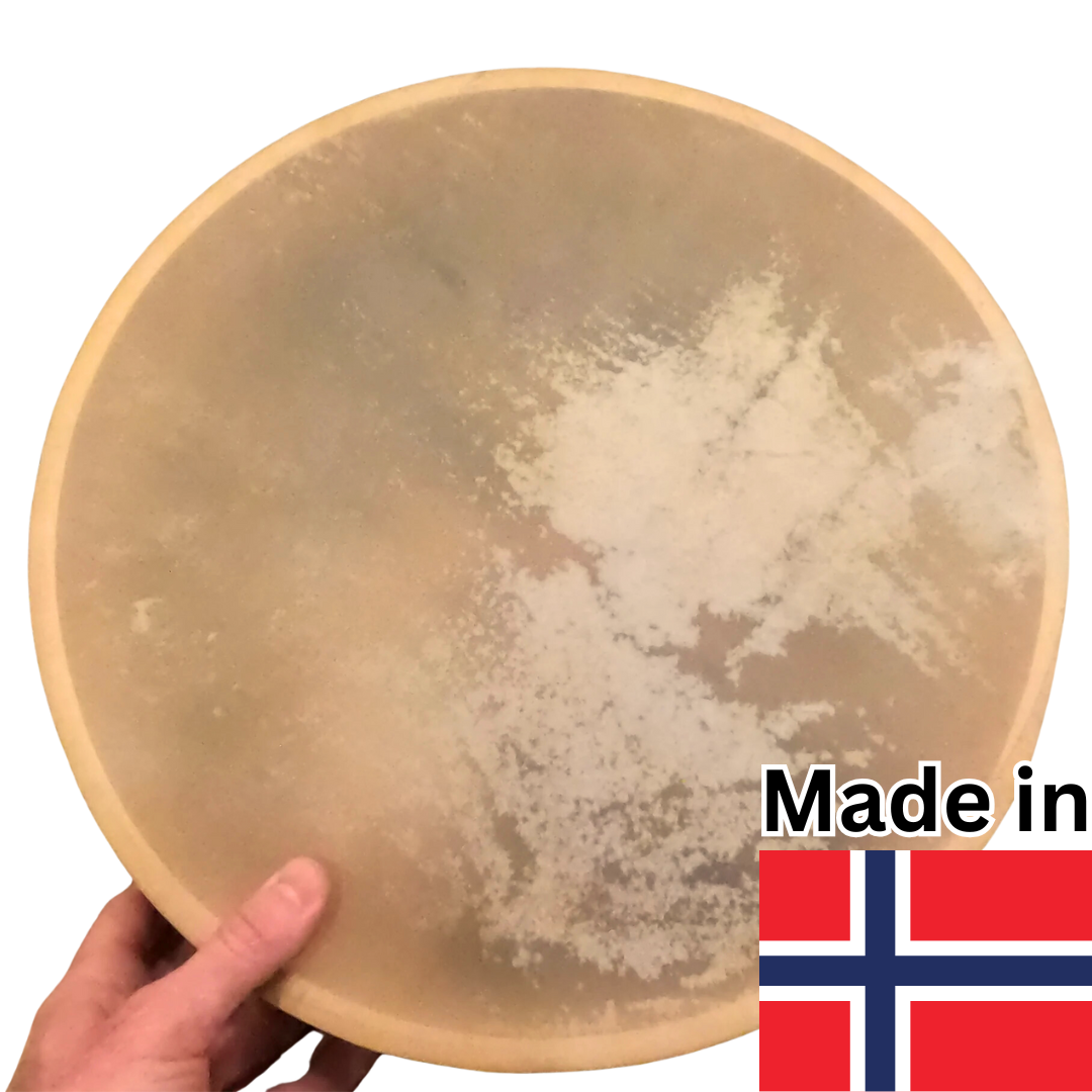 Viking Drum- Calf Rawhide Made in Scandinavia