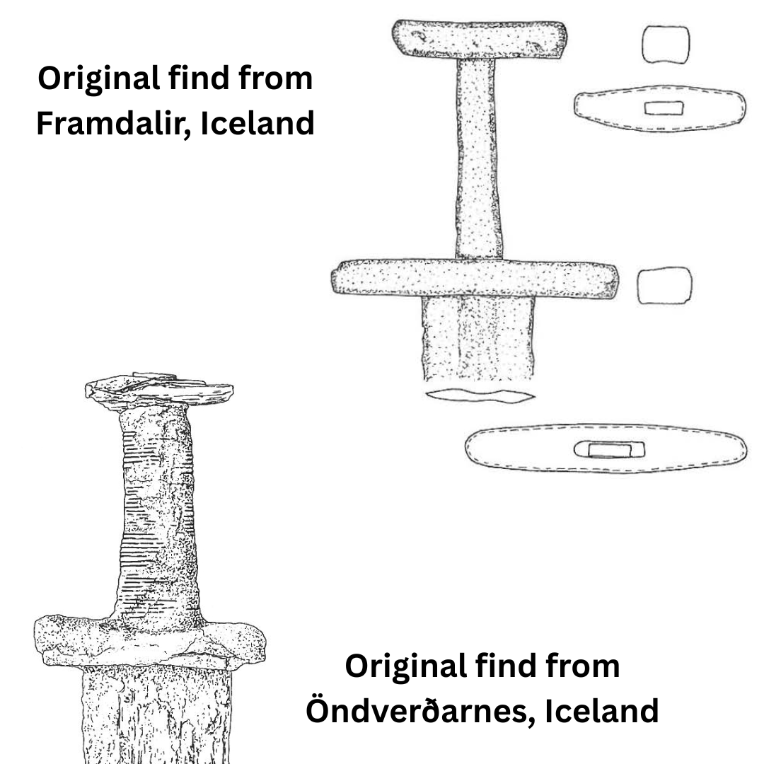 Framdalir Viking Sword Iceland Archeological Replica(Type M)-Fully Functional