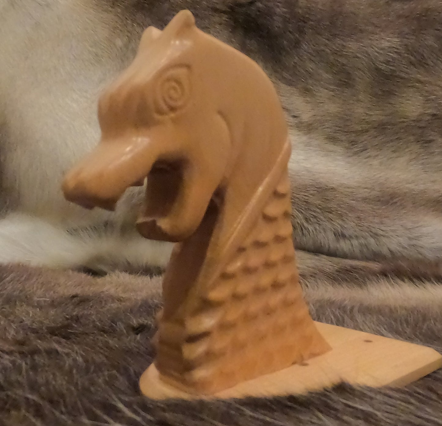 The Longship Board Dragon-Headpiece