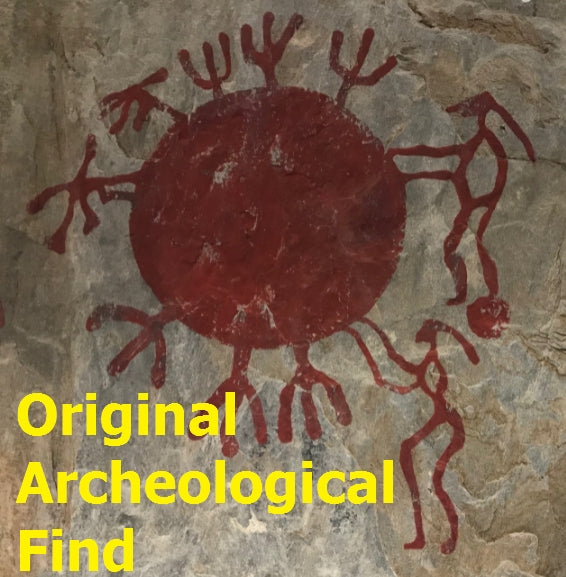 Nordic Bronze Age Cap- Tanum Petroglyph Art