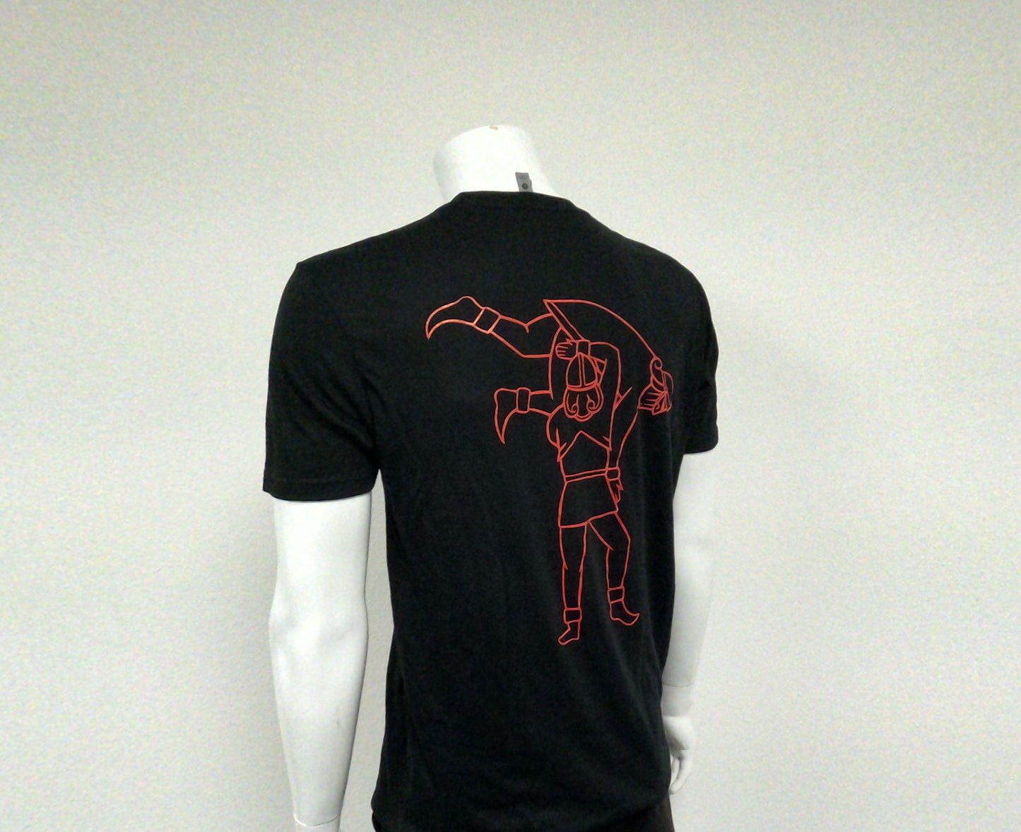 Norse Wrestling T-Shirt (Tri-blend/Black)