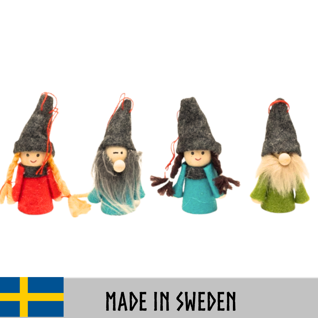 Nisse Figurines-Norse Gods 4 pack