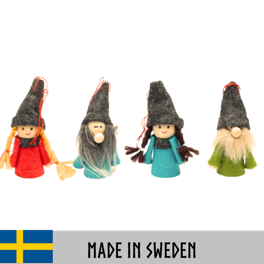 Nisse Figurines-Norse Gods 4 pack