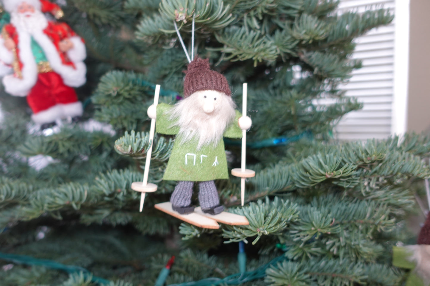 Ullr God Ornament for Yule Tree