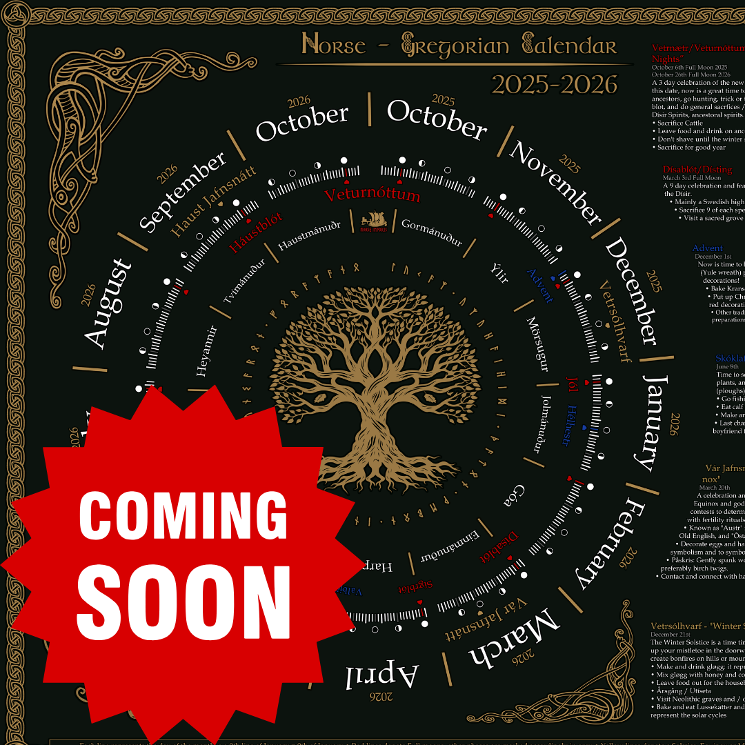 NEW Norse Calendar & Holiday Guide 2026 + Traditional Holiday Recipes