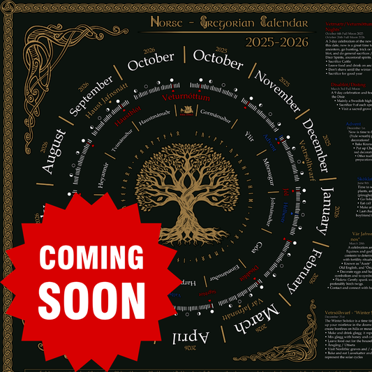 NEW Norse Calendar & Holiday Guide 2026 + Traditional Holiday Recipes