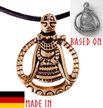 Load image into Gallery viewer, Freya-pendant-viking-norse-museum-replica
