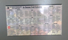 Load image into Gallery viewer, Refrigerator Magnet Fruit Seasonal Diet Calendar
