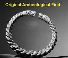 Load image into Gallery viewer, Original-Viking-arm-ring-bracelet-norse-museum-archeology
