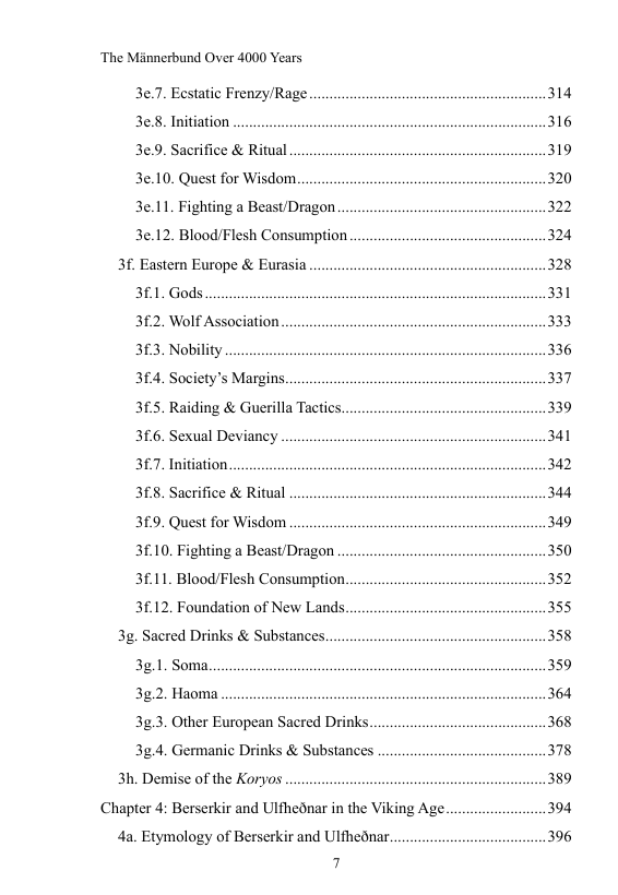 The Männerbund Over 4000 Years: A Sourcebook on Koryos, Berserkers & Werewolves (Digital Download)