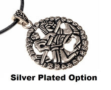 Load image into Gallery viewer, Viking-Amulet-Pendant-Gokstad-Ship-Replica-Jewelry-Silver-made-germany
