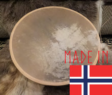 Load image into Gallery viewer, Viking-drum-made-norway-calf-hide-16 inch
