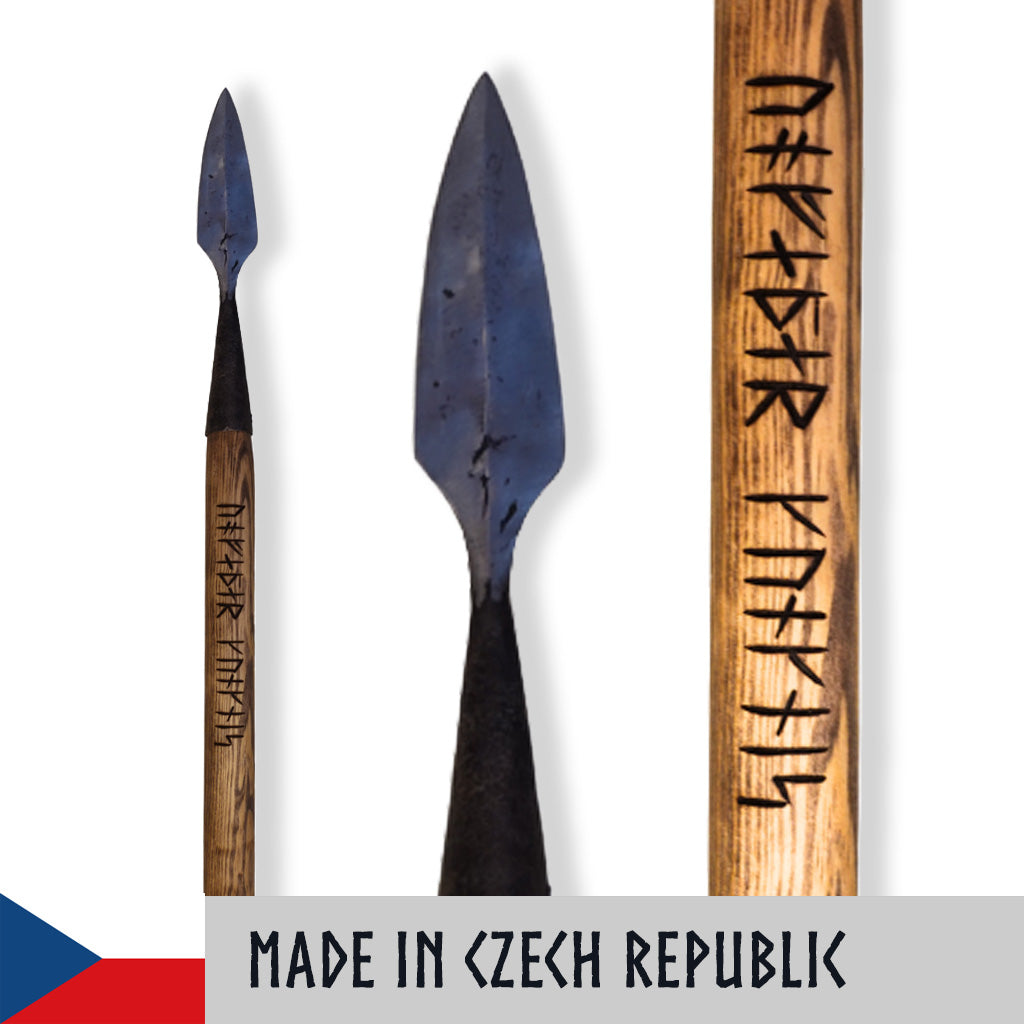 Viking-runes-carved-spear-gungnir-odin-spear-real-authentic-archeology-replica