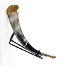 Load image into Gallery viewer, anglo-saxon-drinking-horn-terminal-tappa-viking-age-real-museum-archeology
