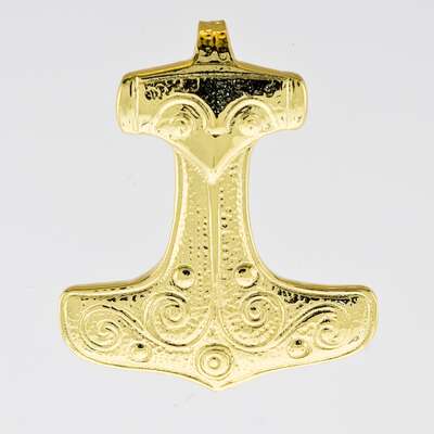 gold-thors-hammer-necklace-mjolnir-pendant-viking-age-museum-replica-skane-kabbarp