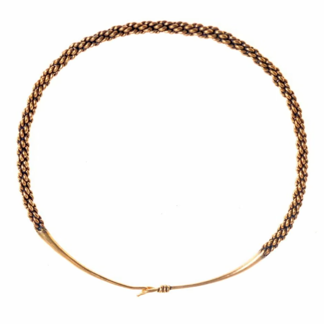 Viking Replica Torc Necklace-Neck Ring