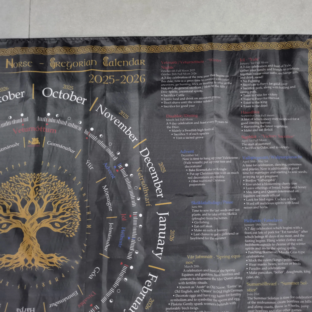 NEW Norse Calendar & Holiday Guide 2026 + Traditional Holiday Recipes