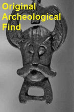 Load image into Gallery viewer, odin-ribe-pendant-archeology-museum-replica-norse
