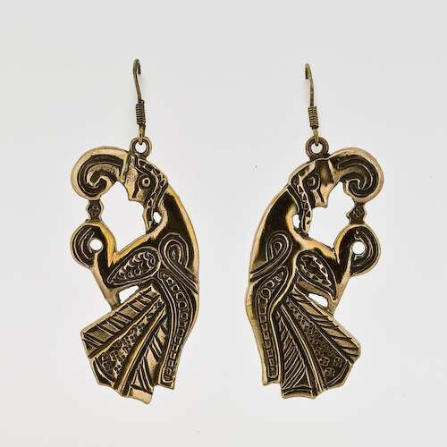 raven-earrings-viking-hugin-munin-museum-gotland-made-sweden