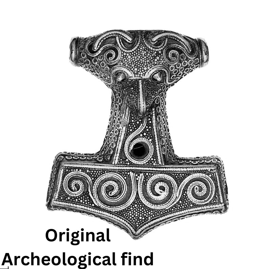 Giant Thor's Hammer Pendant Kabbarp Replica– Made in Sweden