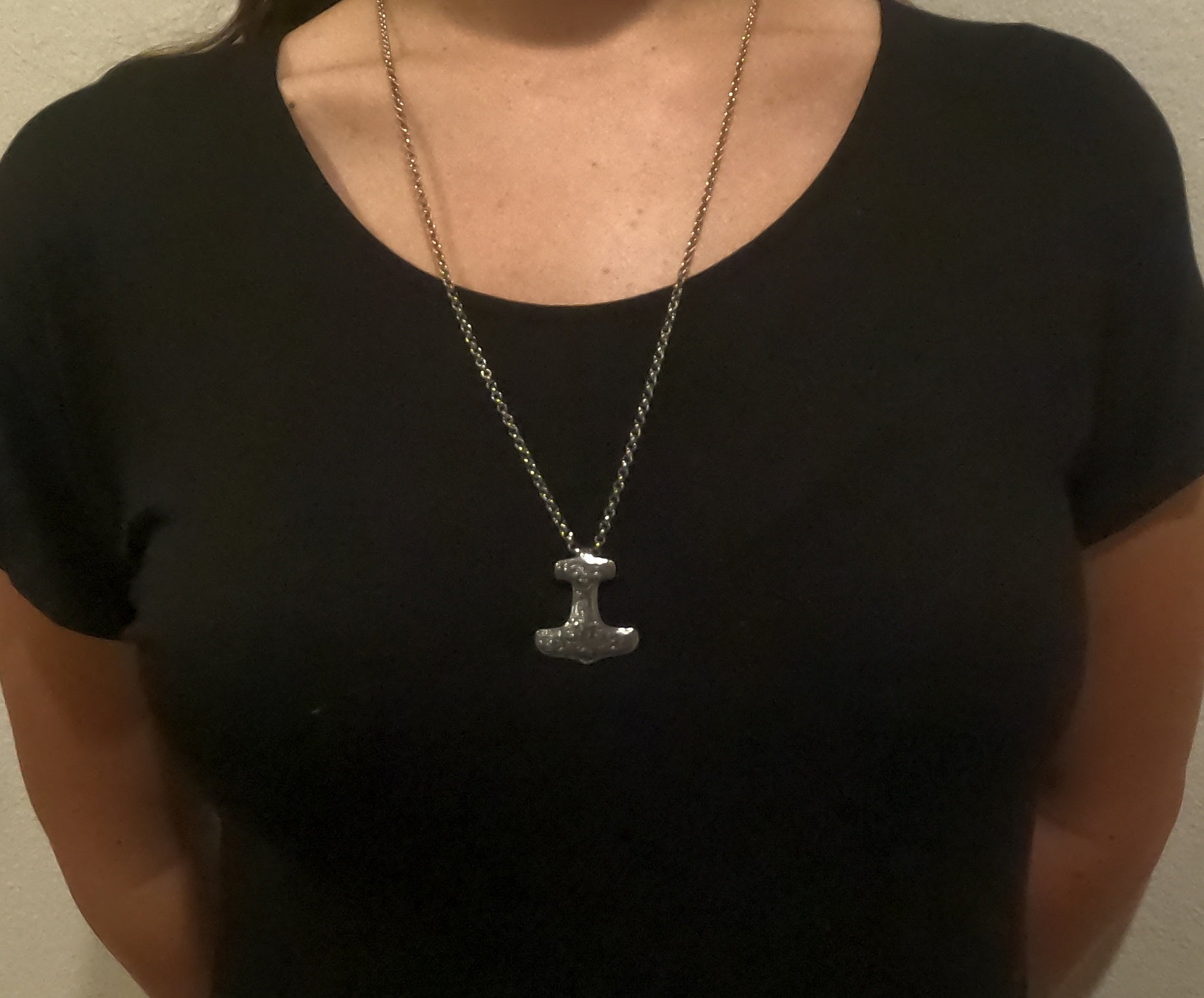 thors-hammer-necklace-mjolnir-pendant-viking-museum-replica-archeology-silver-skane-kabbarp