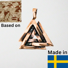 Load image into Gallery viewer, Valknut Amulet
