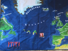 Load image into Gallery viewer, viking-age-map-towel-backpack-norse
