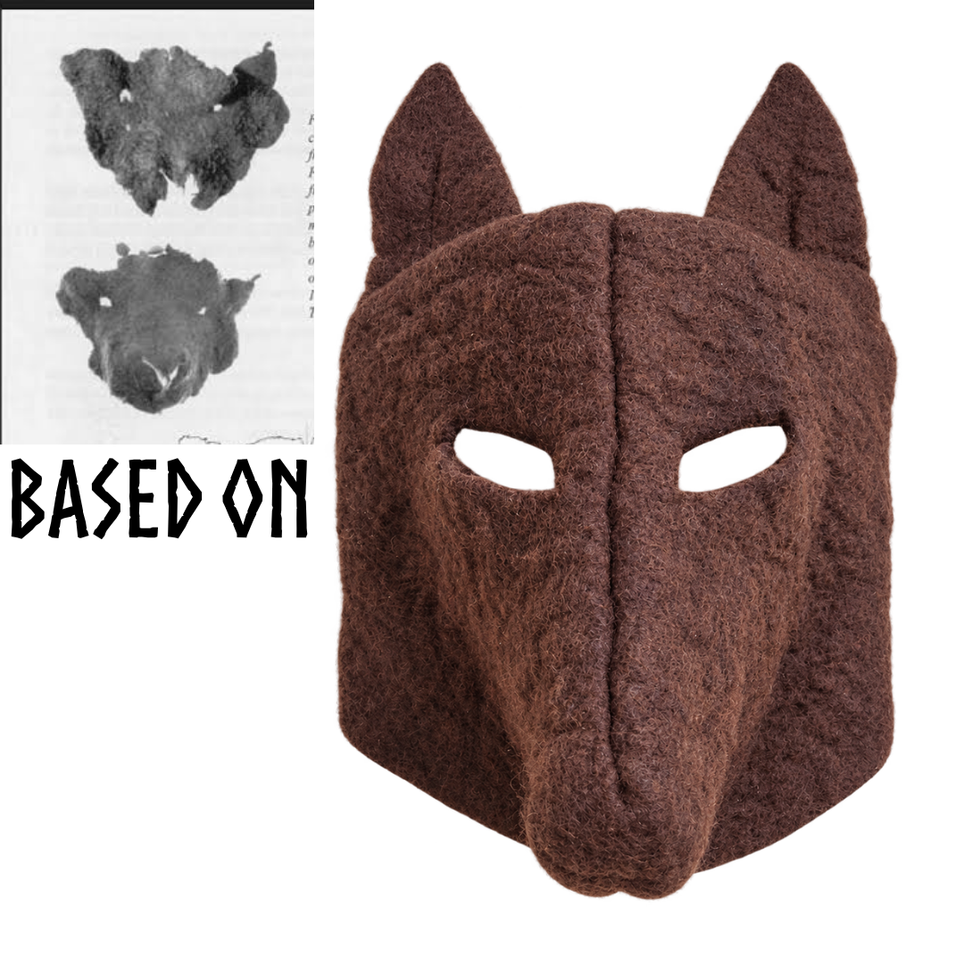 Hedeby Berserker Mask – Authentic Viking Costume