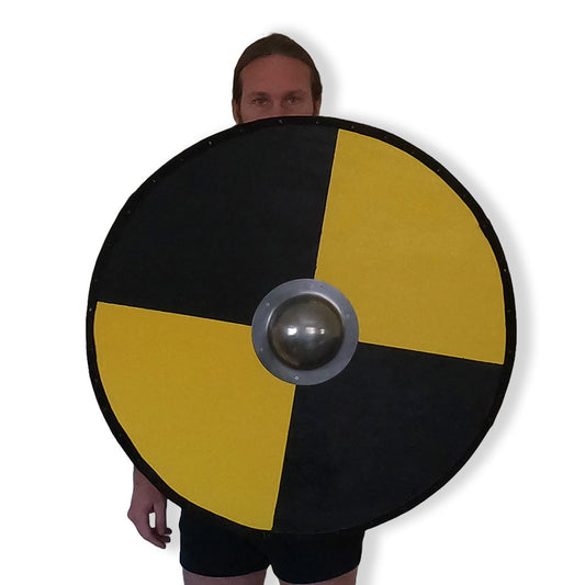 viking-shield-cross-yellow-black-replica