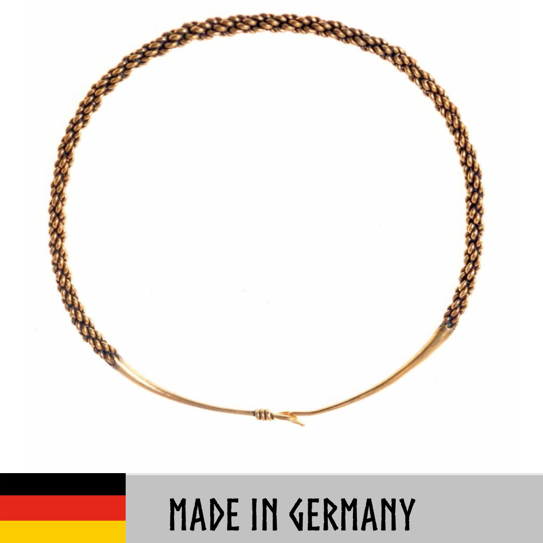 Viking Replica Torc Necklace-Neck Ring