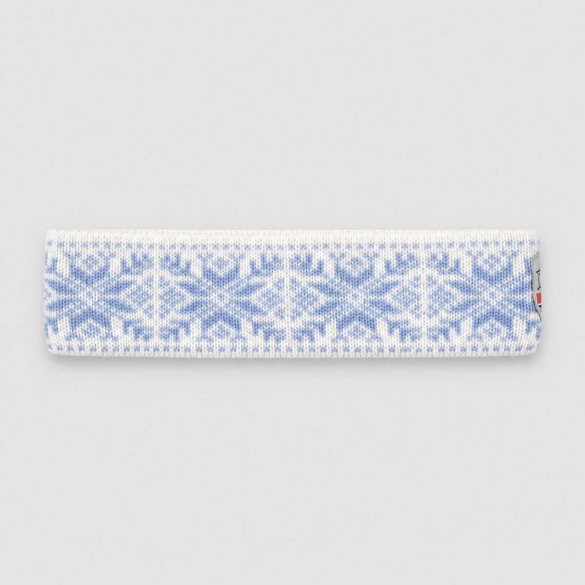 Norwegian Wool Headband – Traditional Snowflake Knit