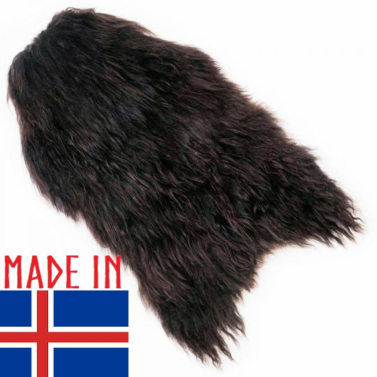 Icelandic Sheep Hide(Black)