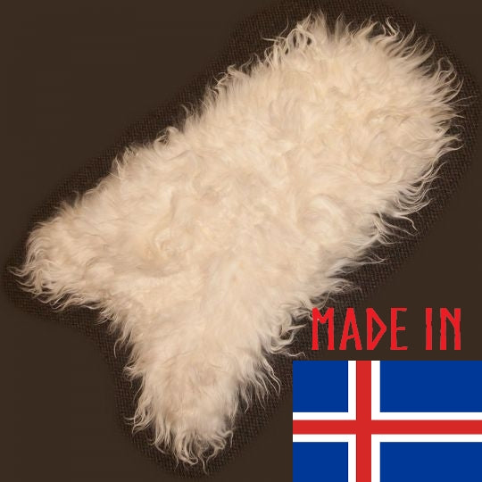 Icelandic Sheep Hide(White)