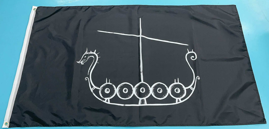 Norse Magic and Beliefs Logo Flag