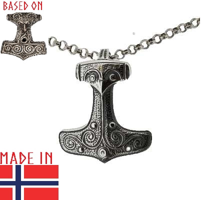 Skåne/Kabbarp Thor's Hammer (925 Silver)