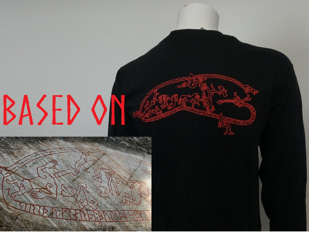 Sigurd Runestone T-Shirt(Long Sleeve)