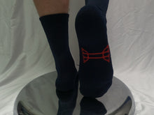 Load image into Gallery viewer, Wrestling Socks(Navy)
